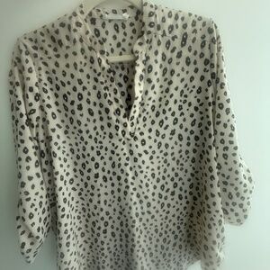 Women’s Cheetah print blouse